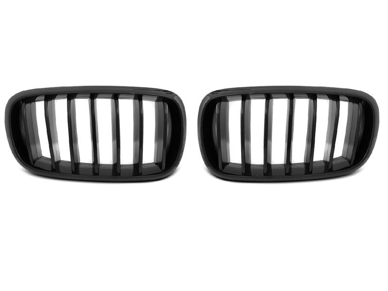 Image of SK-Import Sport Grill Glanzend Zwart ABS Plastic BMW X5,X6