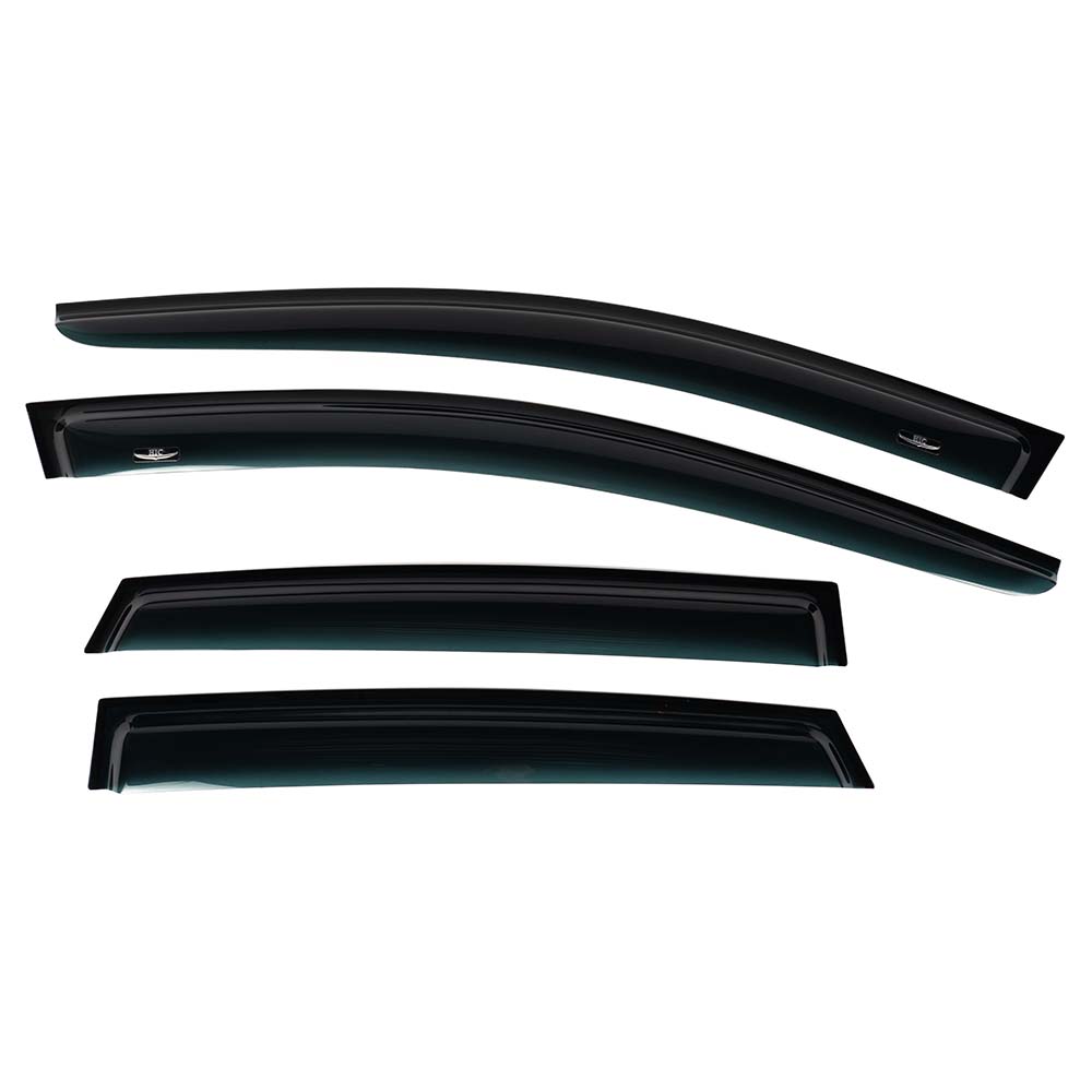Image of SK-Import Voor en Achter Zijwindscherm Plak 5-Deurs Smoke Kunststof Volkswagen Polo