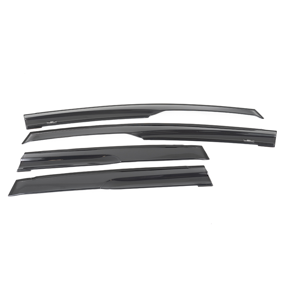 Image of SK-Import Voor en Achter Zijwindscherm Plak Mugen Style 5-Deurs Smoke Kunststof Honda Jazz