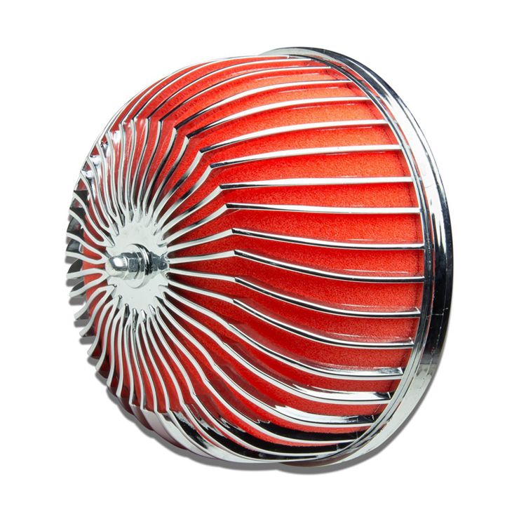 Image of SK-Import Luchtfilter Mushroom Rood 76mm