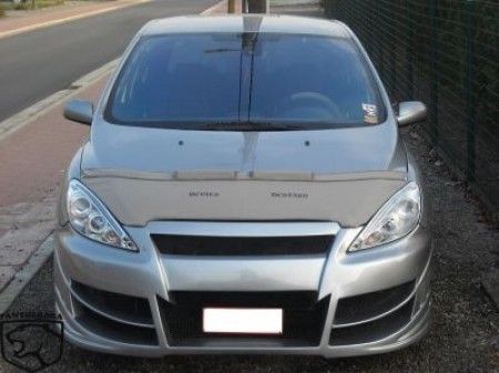 Image of Masterbra Steenslag Beschermer Zwart Vinyl Peugeot 307