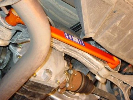 Image of Summit Achter Onderste Veerpootbrug Oranje Aluminium Nissan 350Z