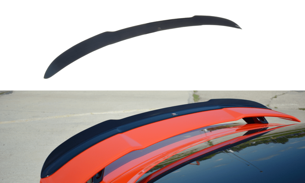 Image of Maxton Achter Spoiler Verlengstuk Glanzend Zwart ABS Plastic Audi TT