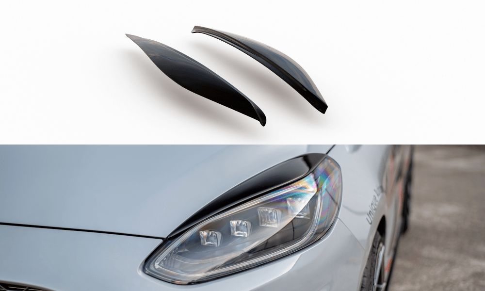 Image of Maxton Voor Booskijkers Glanzend Zwart ABS Plastic Ford Fiesta