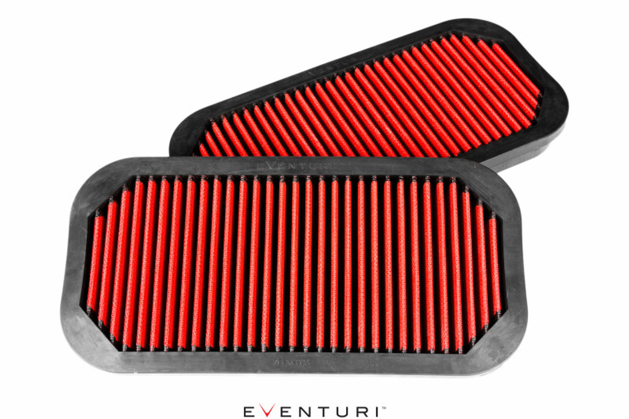 Image of Eventuri Luchtfilter Paneel Type C Replacement Rood Mercedes C63