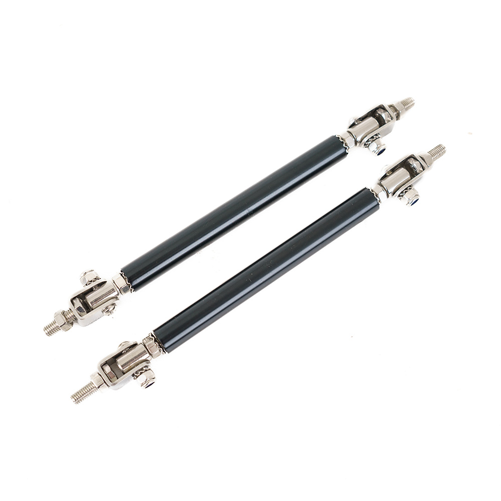 Image of SK-Import Splitter Stabilisator Stangen Zwart Roestvrij Staal