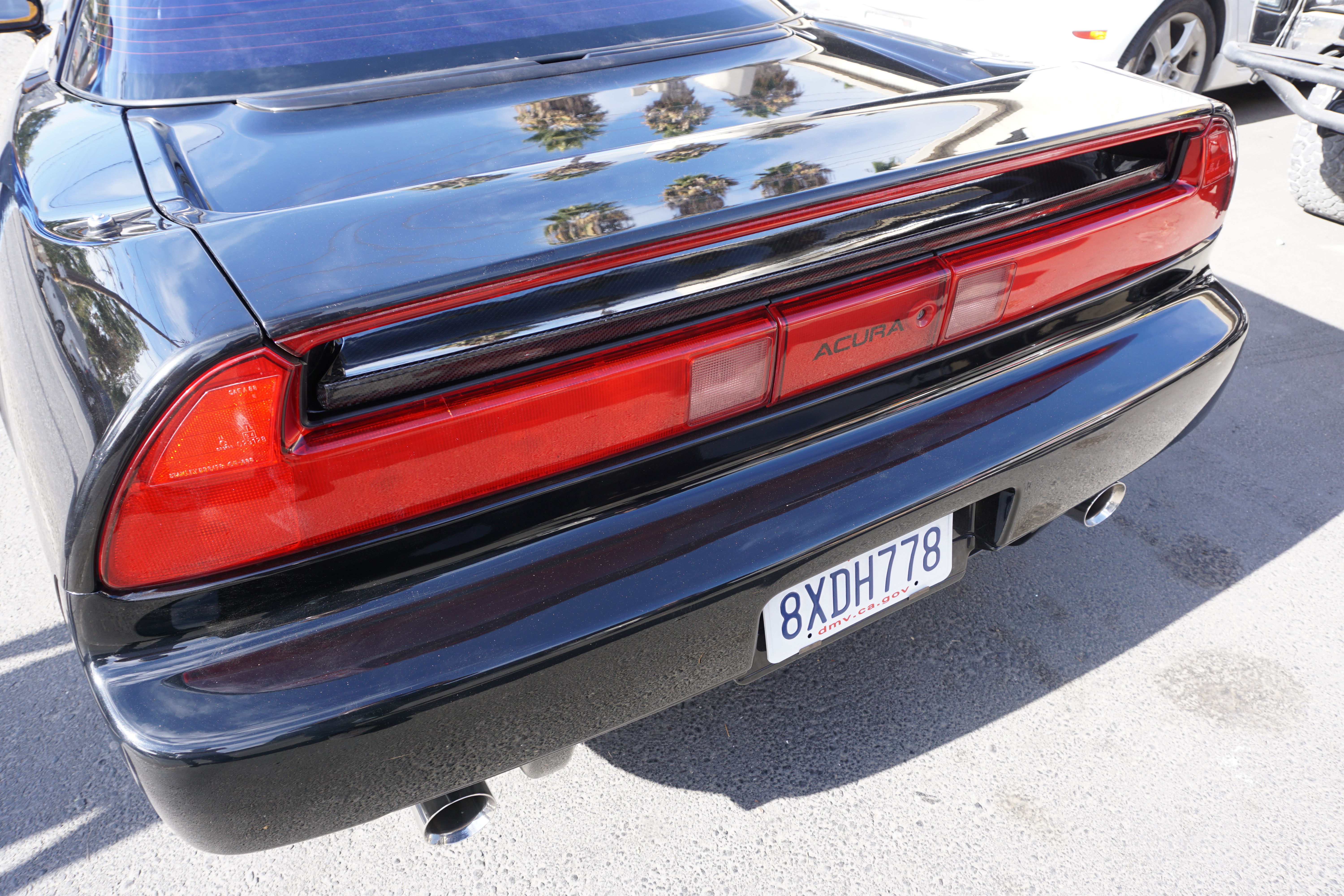 Image of CarbonWorks Achter Spoiler OE Style Sub Carbon Honda NSX