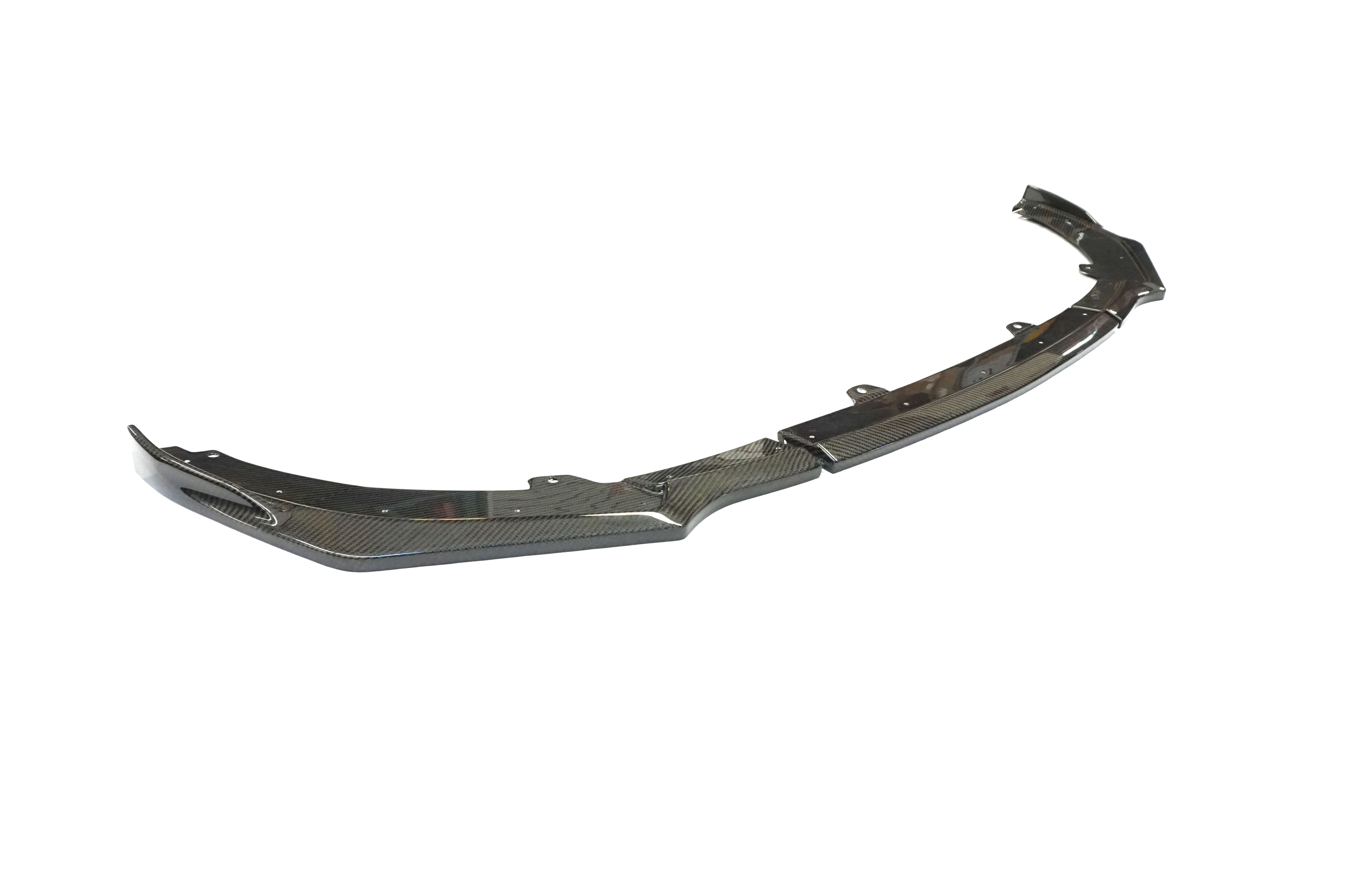 Image of CarbonWorks Voor Bumper Lip CK Style Carbon Kia Stinger