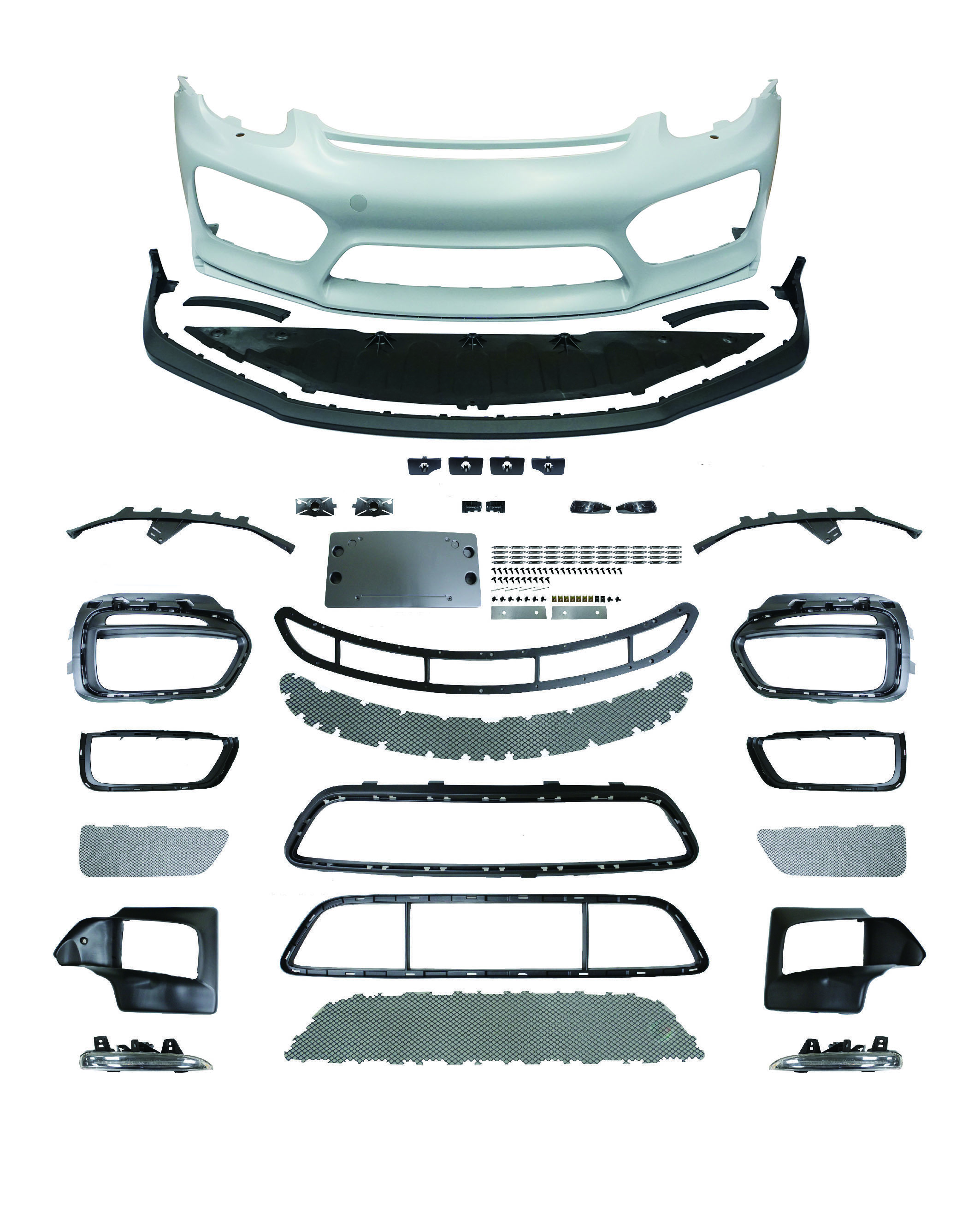 Image of SK-Import Voor Bumper GT4 Style Polyurethane Porsche Boxster,Cayman