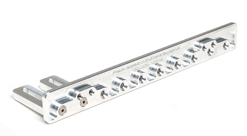 Image of Password:JDM Kentekenplaat Verplaatsing Kit Ultimate V2 Zilver Aluminium