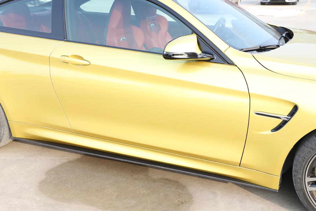 Image of CarbonWorks Side Skirts M Style Carbon BMW 3-serie,4-serie