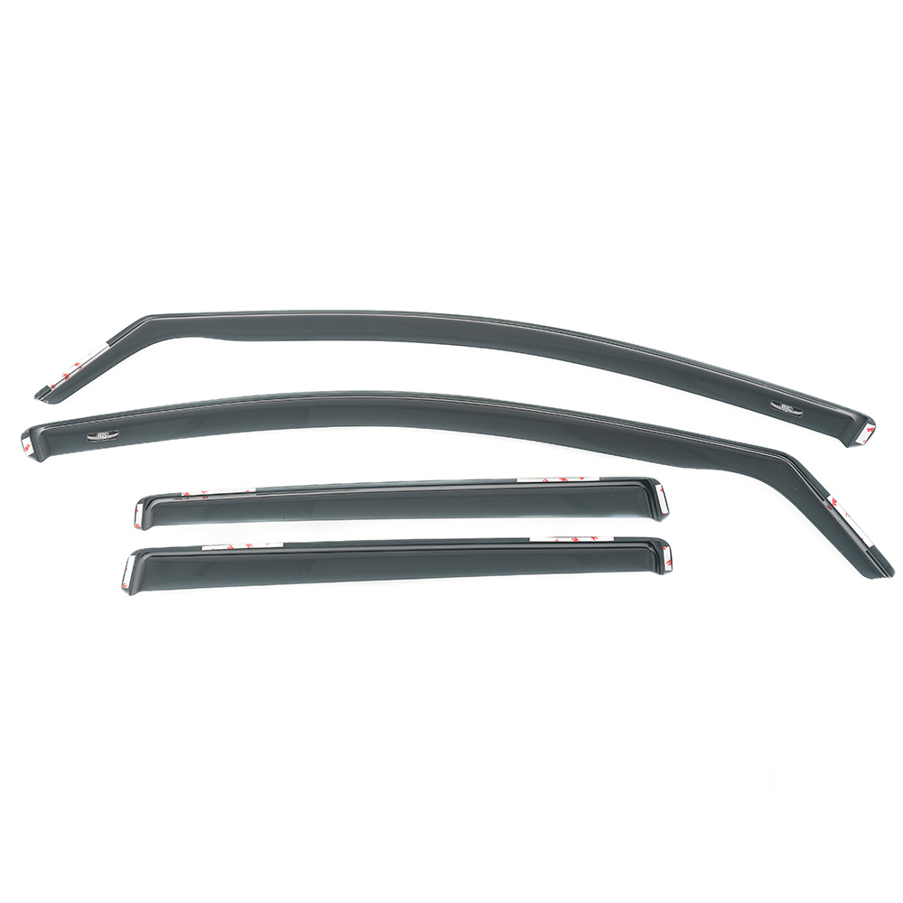 Image of SK-Import Voor en Achter Zijwindscherm Klem 5-Deurs Smoke Kunststof Volkswagen Golf