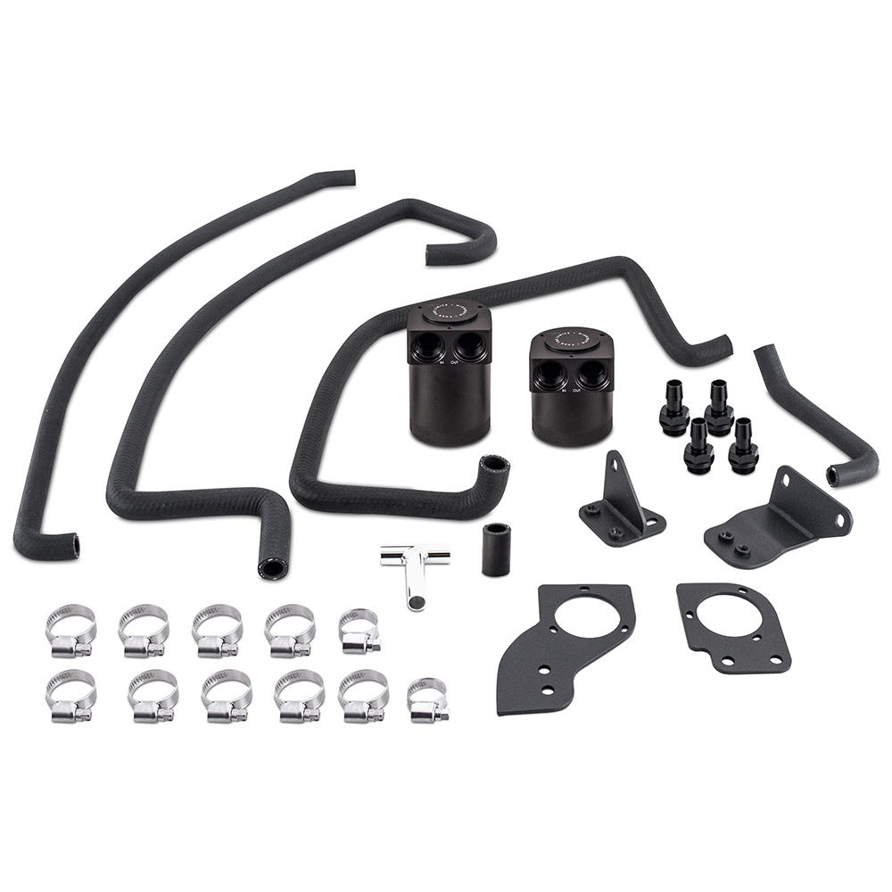 Mishimoto Oil Catch Can Kit Vervangings Zwart Nissan 350Z