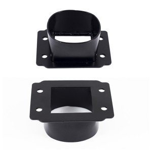 Image of Jass Performance Luchtfilter Kit Adapter Zwart 76mm Mazda MX-5