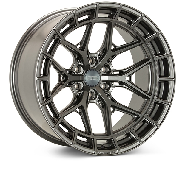 Image of Vossen Wheels HFX-1 Hybrid ForgedX Velgen 17 Inch 9J ET0 6x139.7 Super Diepe Concave Flow Form Flat Gun Metal