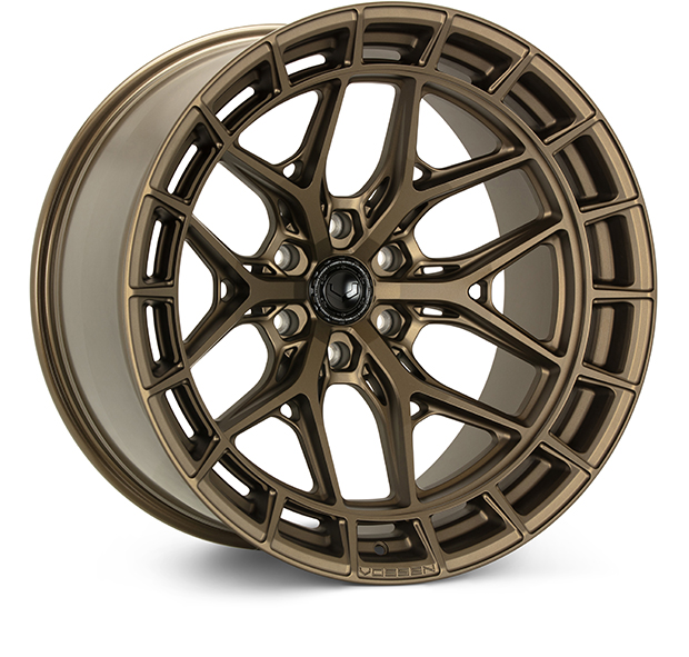 Image of Vossen Wheels HFX-1 Hybrid ForgedX Velgen 22 Inch 10J ET18 8x180 Super Diepe Concave Flow Form Terra Brons