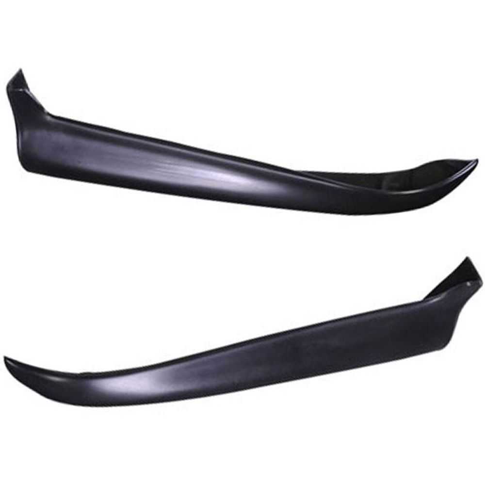 Image of Aerodynamics Achter Bumper Hoek Mugen Style Zwart Polyurethane Honda Civic Pre-Facelift 1996-1998