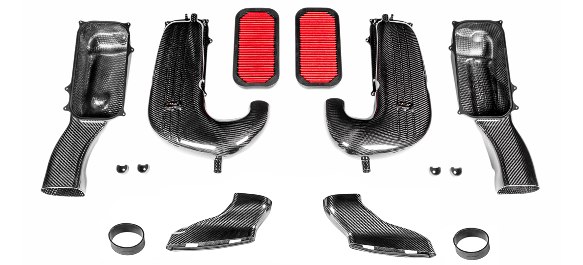 Image of Eventuri Lucht Inlaat Type C Carbon Mercedes C63