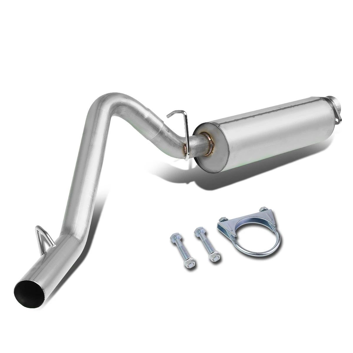 Image of SK-Import Uitlaat Demper 63mm Roestvrij Staal Jeep Wrangler