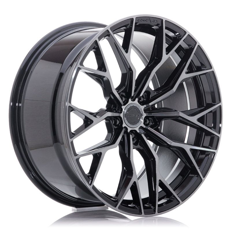 Image of Concaver CVR1 Velgen 19 Inch 8.5J ET45 5x112 Performance Concave Flow Form Double Tinted Black