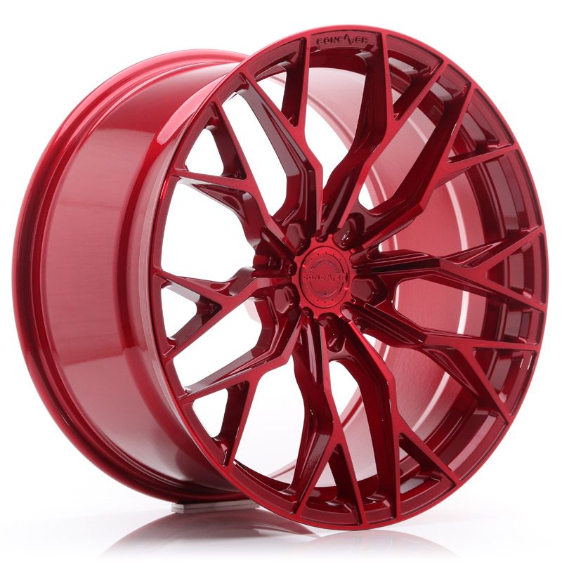 Image of Concaver CVR1 Velgen 19 Inch 9.5J ET20-45 Custom PCD Candy Red