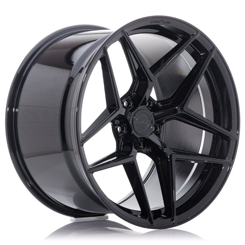 Image of Concaver CVR2 Velgen 19 Inch 10J ET20-51 Custom PCD Diepe Concave Flow Form Platinum Black