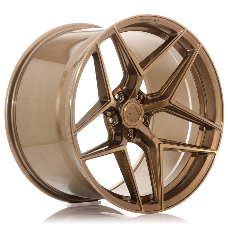 Image of Concaver CVR2 Velgen 21 Inch 9.5J ET0-35 Custom PCD Diepe Concave Flow Form Brushed Bronze