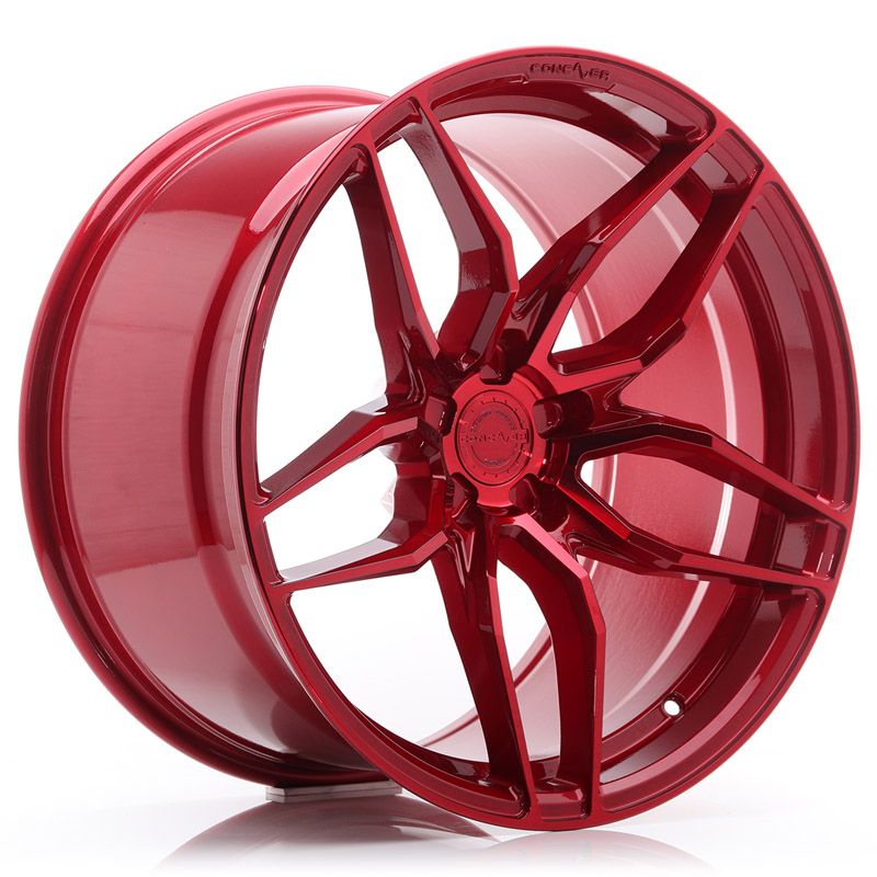 Image of Concaver CVR3 Velgen 19 Inch 8.5J ET20-45 Custom PCD Candy Red