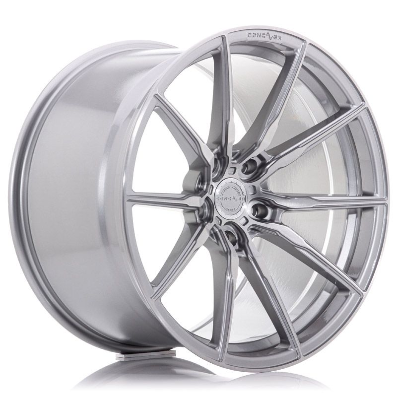 Image of Concaver CVR4 Velgen 19 Inch 10J ET20-51 Custom PCD Diepe Concave Flow Form Brushed Titanium