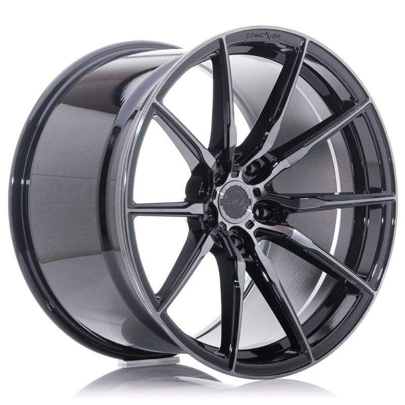 Image of Concaver CVR4 Velgen 19 Inch 10J ET20-51 Custom PCD Diepe Concave Flow Form Double Tinted Black
