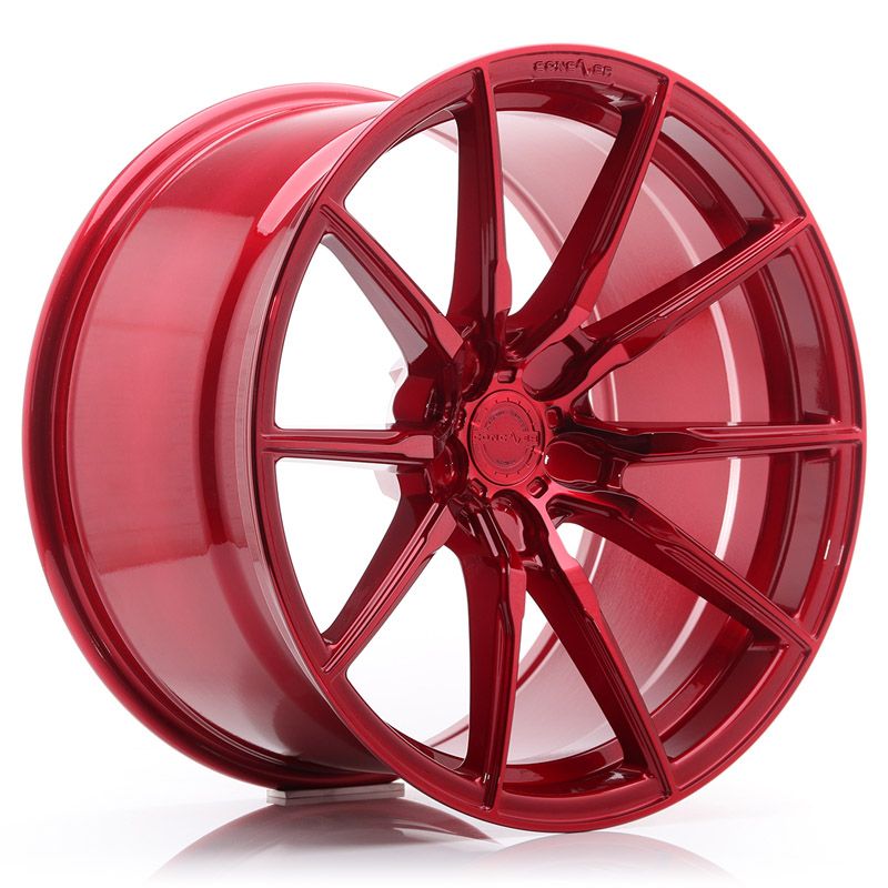 Image of Concaver CVR4 Velgen 19 Inch 8.5J ET20-45 Custom PCD Candy Red