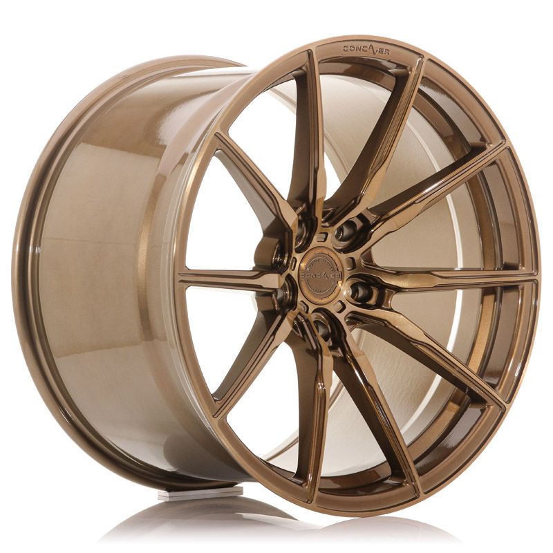 Image of Concaver CVR4 Velgen 19 Inch 9J ET20-51 Custom PCD Performance Concave Flow Form Brushed Bronze