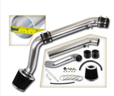 Image of SK-Import Cold Lucht Inlaat Zwart 76mm Aluminium Honda Civic