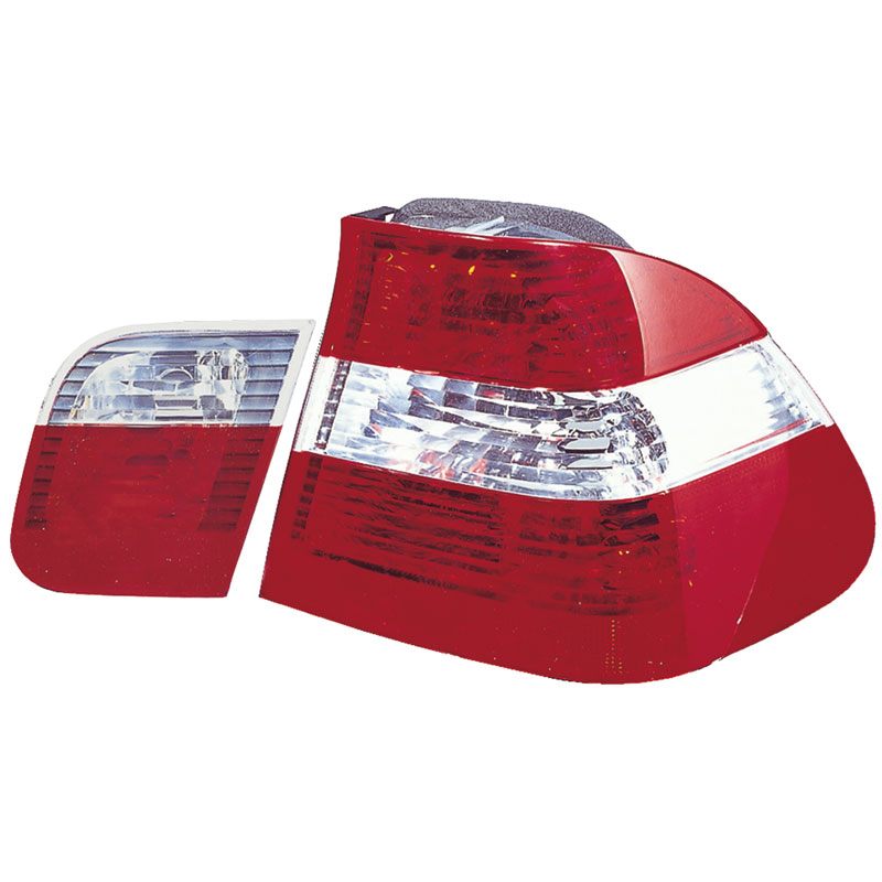 Image of SK-Import Achterlichten Rood Heldere Lens BMW 3-serie