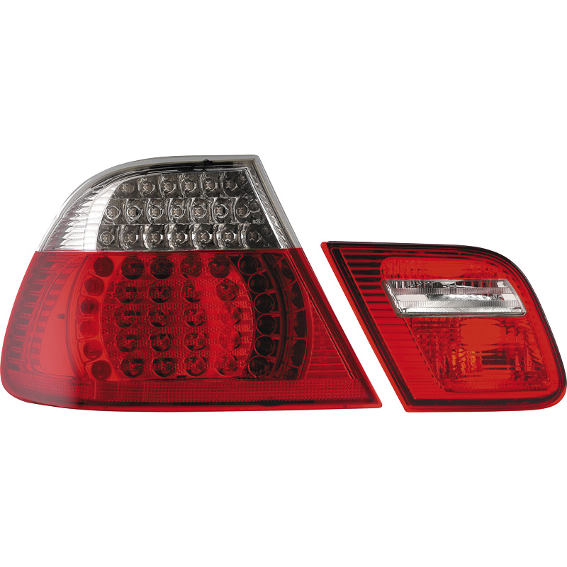Image of SK-Import Achterlichten Rood Heldere Lens BMW 3-serie