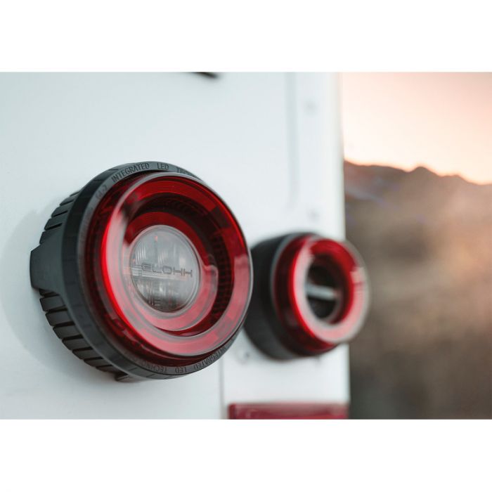 Image of Glohh Achterlichten GL-2 LED Rood Glas Kunststof Land Rover 90, 110, Defender