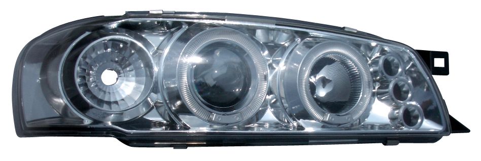 Image of SK-Import Koplampen Chrome Housing Subaru Impreza