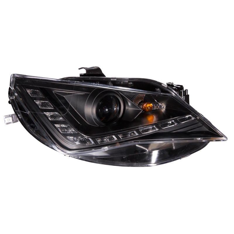Image of SK-Import Koplamp Black Housing Seat Ibiza