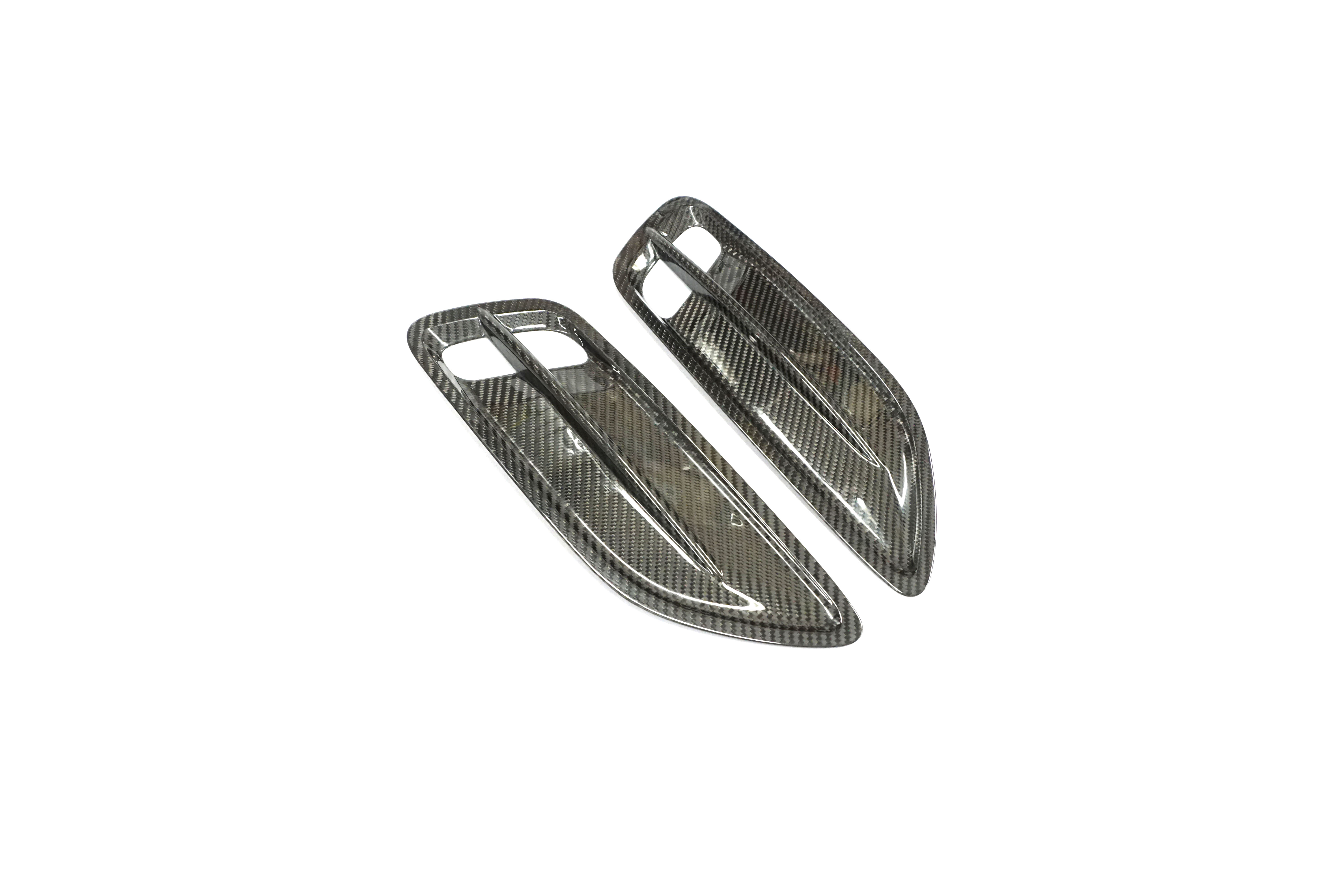 Image of CarbonWorks Motorkap Ventilatie Roosters Carbon Kia Stinger