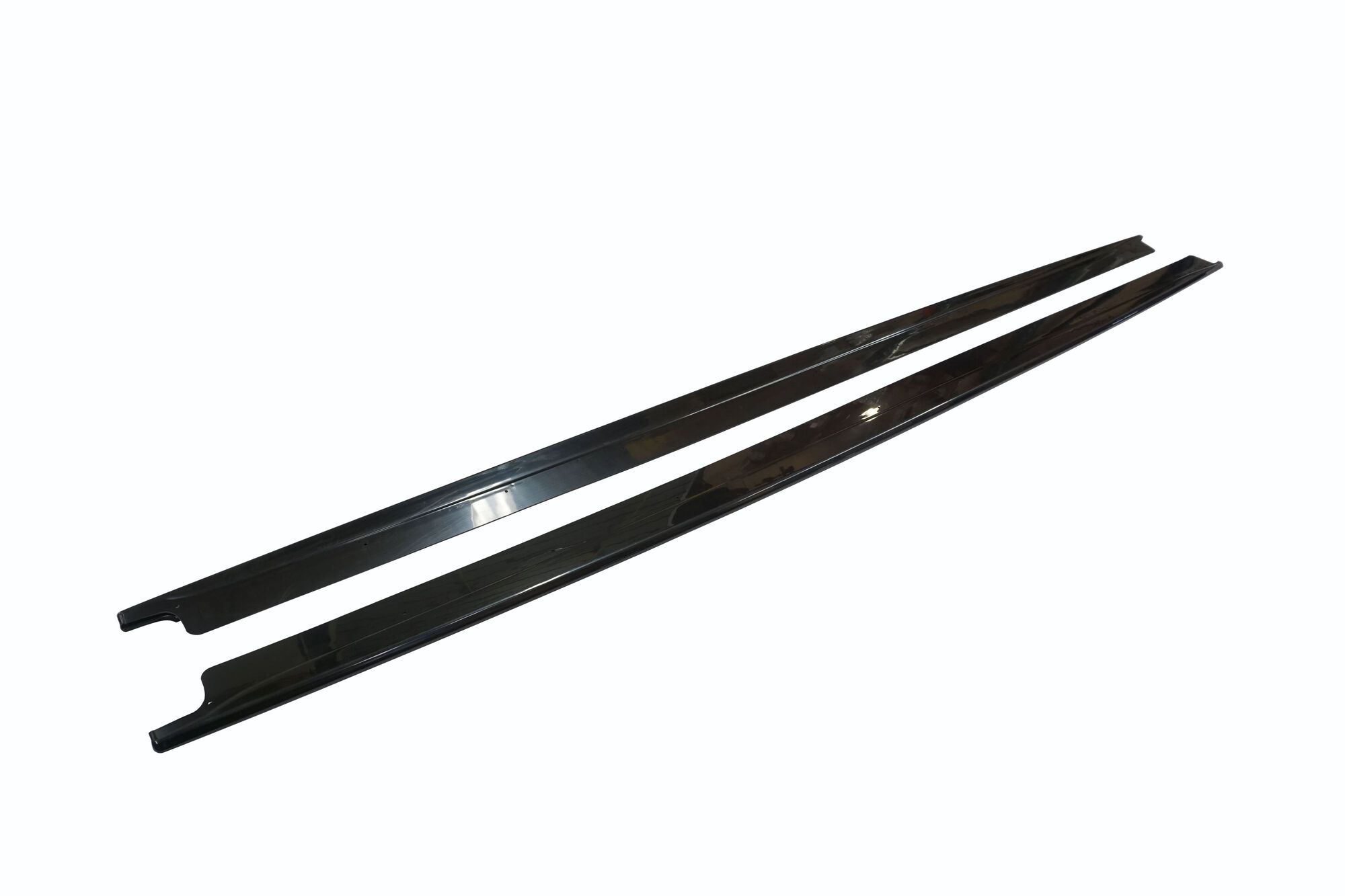 Image of ABS Dynamics Side Skirts CK Style Zwart ABS Plastic Kia Stinger