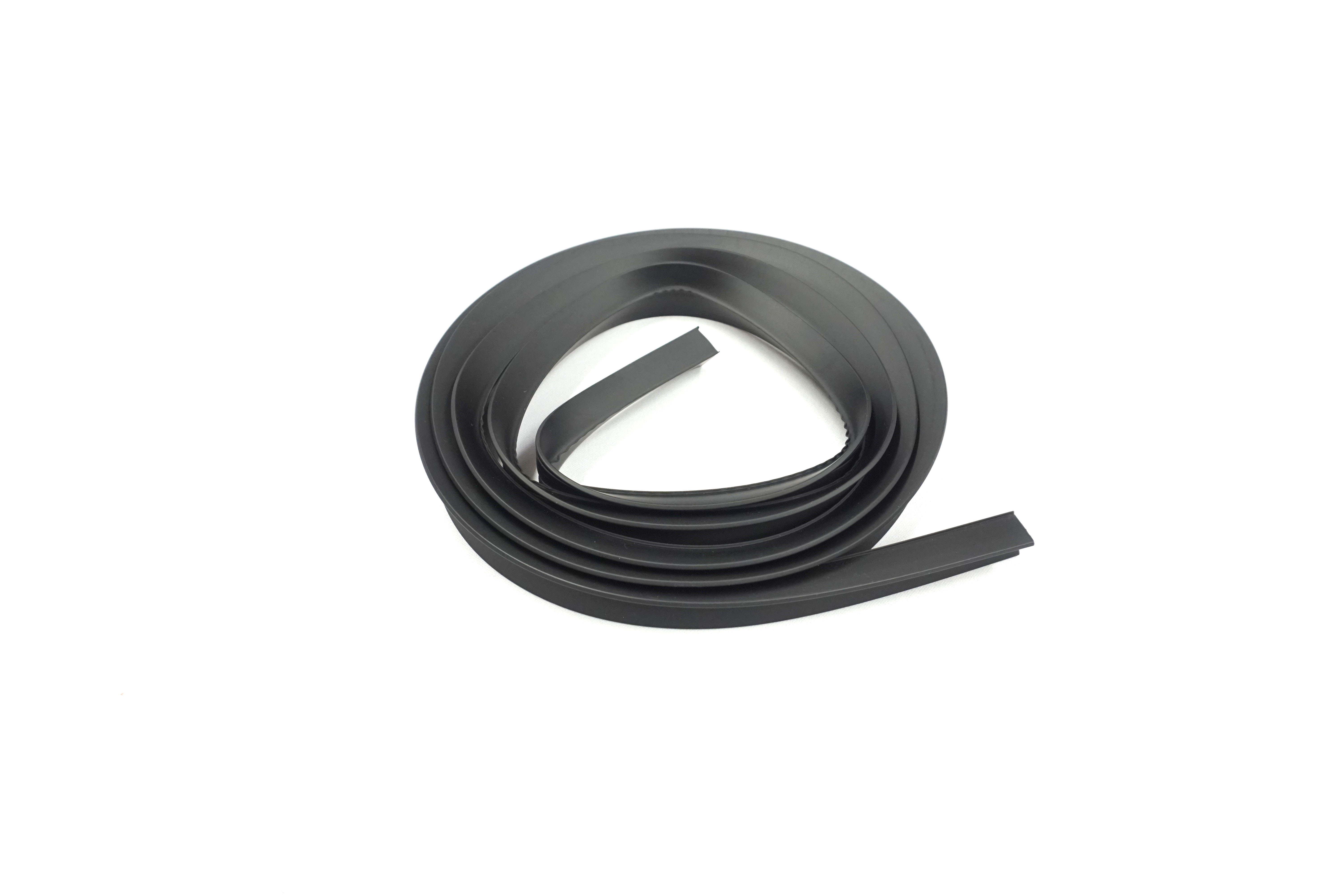 Image of PU Design Voor Bumper Lip Universal Zwart Polyurethane