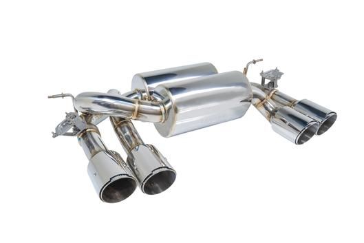 Image of Remark Achter Uitlaat Demper Gepolijst 63.5mm Roestvrij Staal BMW 3-serie,4-serie