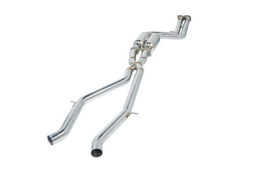 Image of Remark Tussendemper Gepolijst 63.5mm Roestvrij Staal BMW 3-serie,4-serie
