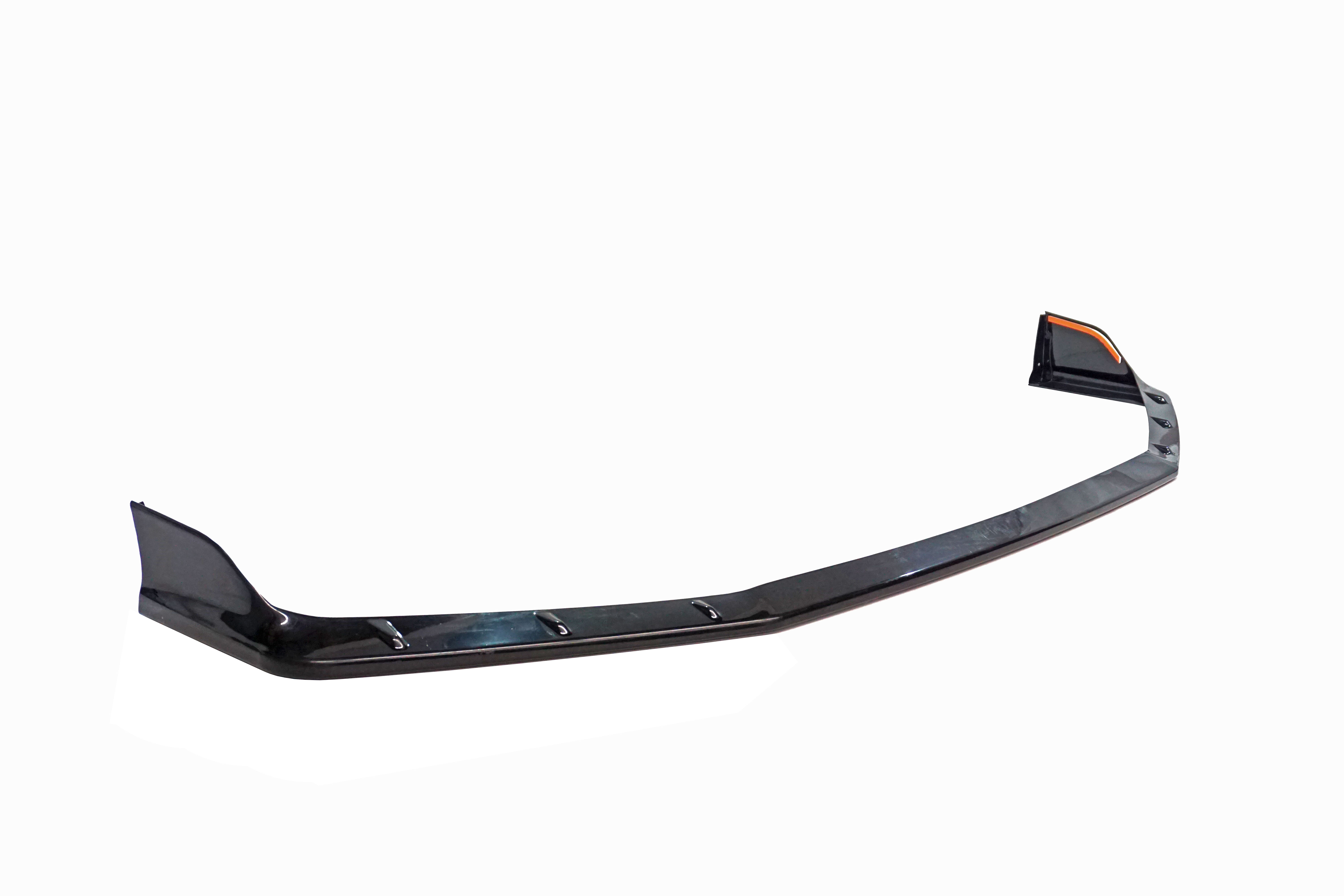 Image of ABS Dynamics Voor Bumper Lip MU-Style Zwart ABS Plastic Honda Civic