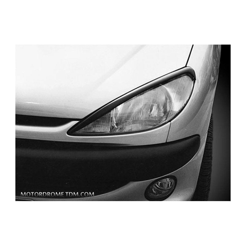 Image of Motordrome Booskijkers Ongeverfd ABS Plastic Peugeot 206