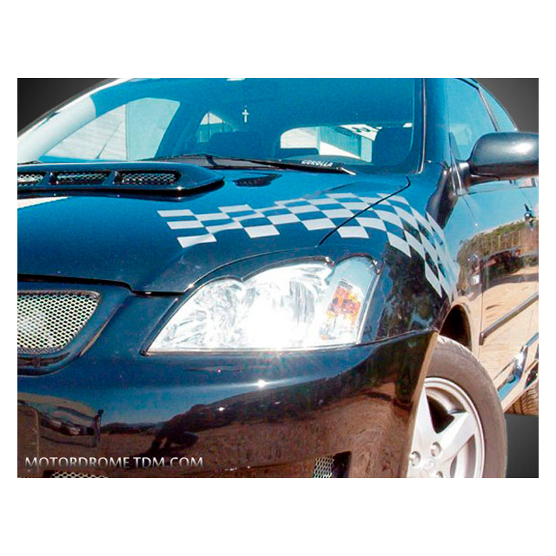 Image of Motordrome Booskijkers Ongeverfd ABS Plastic Toyota Corolla