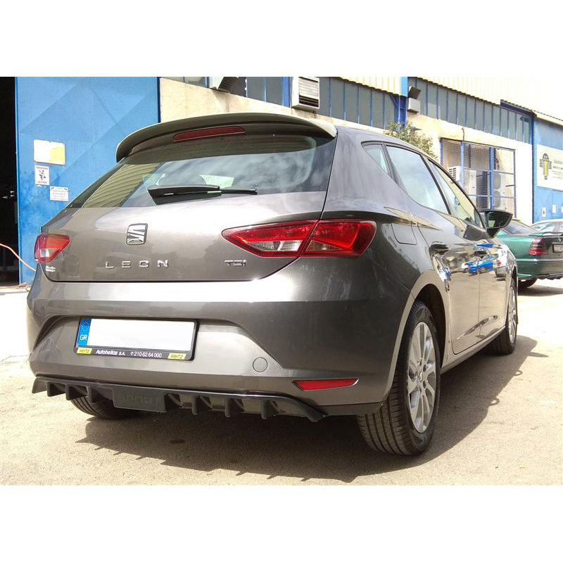 Image of Motordrome Achter Diffuser Zwart ABS Plastic Seat Leon