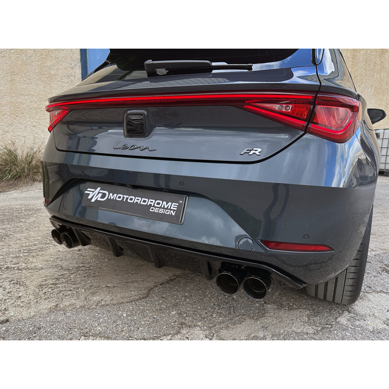 Image of Motordrome Achter Diffuser Zwart ABS Plastic Seat Leon