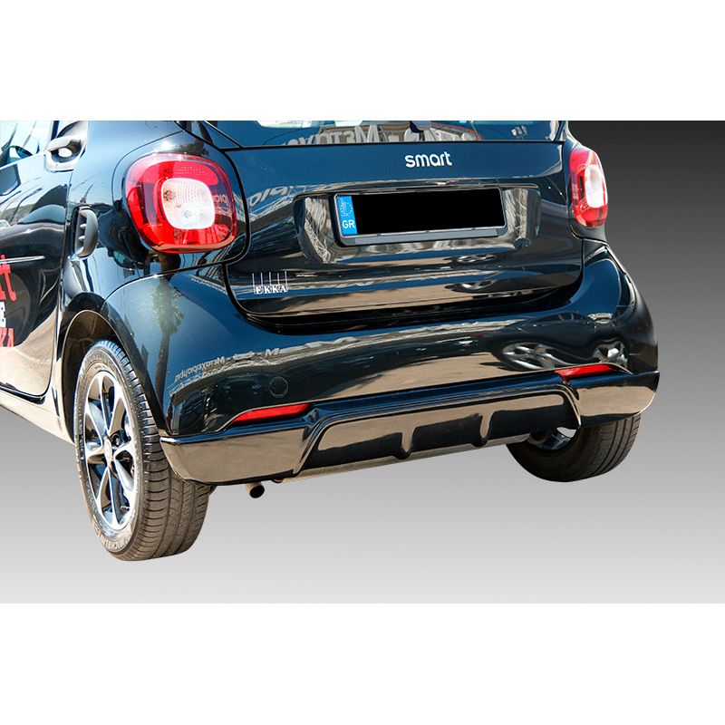 Motordrome Achter Bumper Lip Ongeverfd ABS Plastic Smart ForTwo
