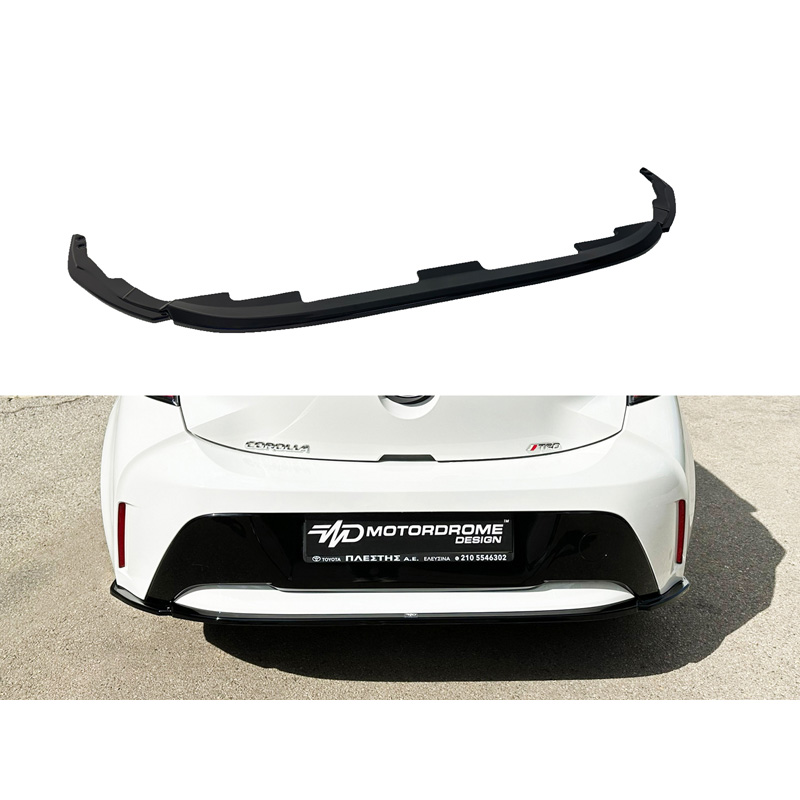 Image of Motordrome Achter Diffuser Zwart ABS Plastic Toyota Corolla